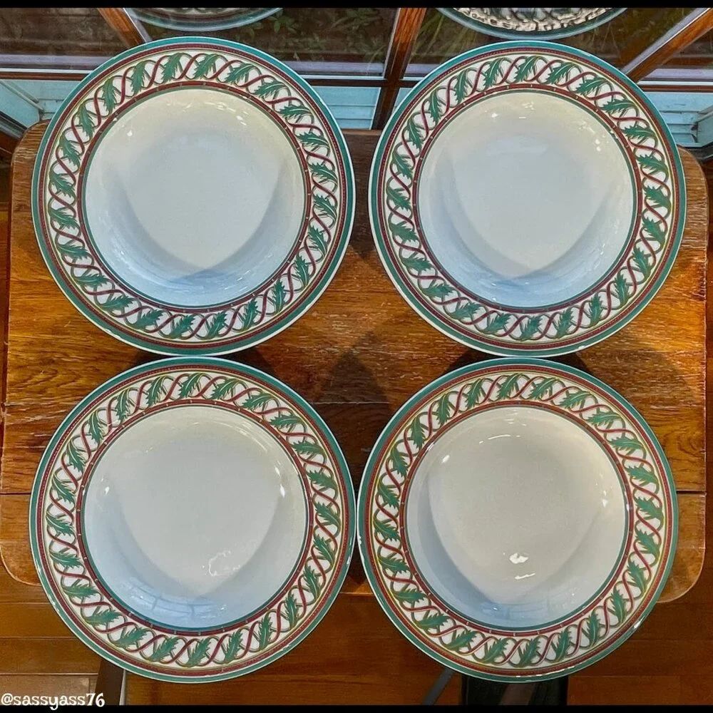 ▪️VTG▪️PIER 1▪️Set of 4 PERPER 63 Italian 9.25